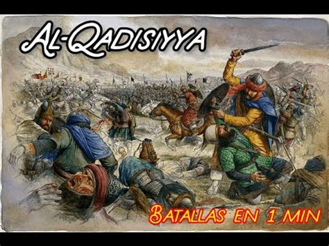  La Batalla de Qadisiyya: Un Relato Épico en Miniatura y Brillo Celestial